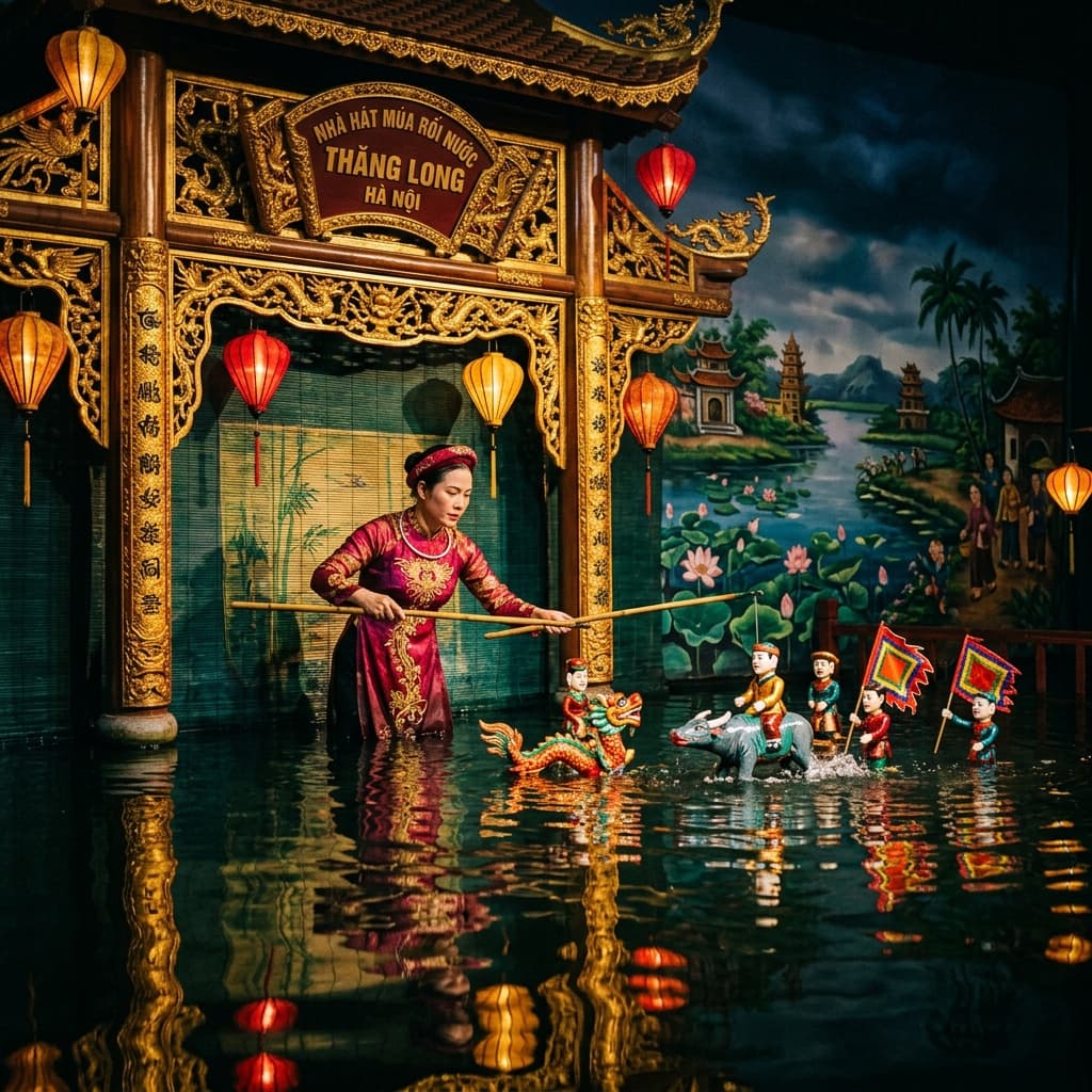 Watching Water Puppets in Hanoi: A 1,000-Year-Old Art Form